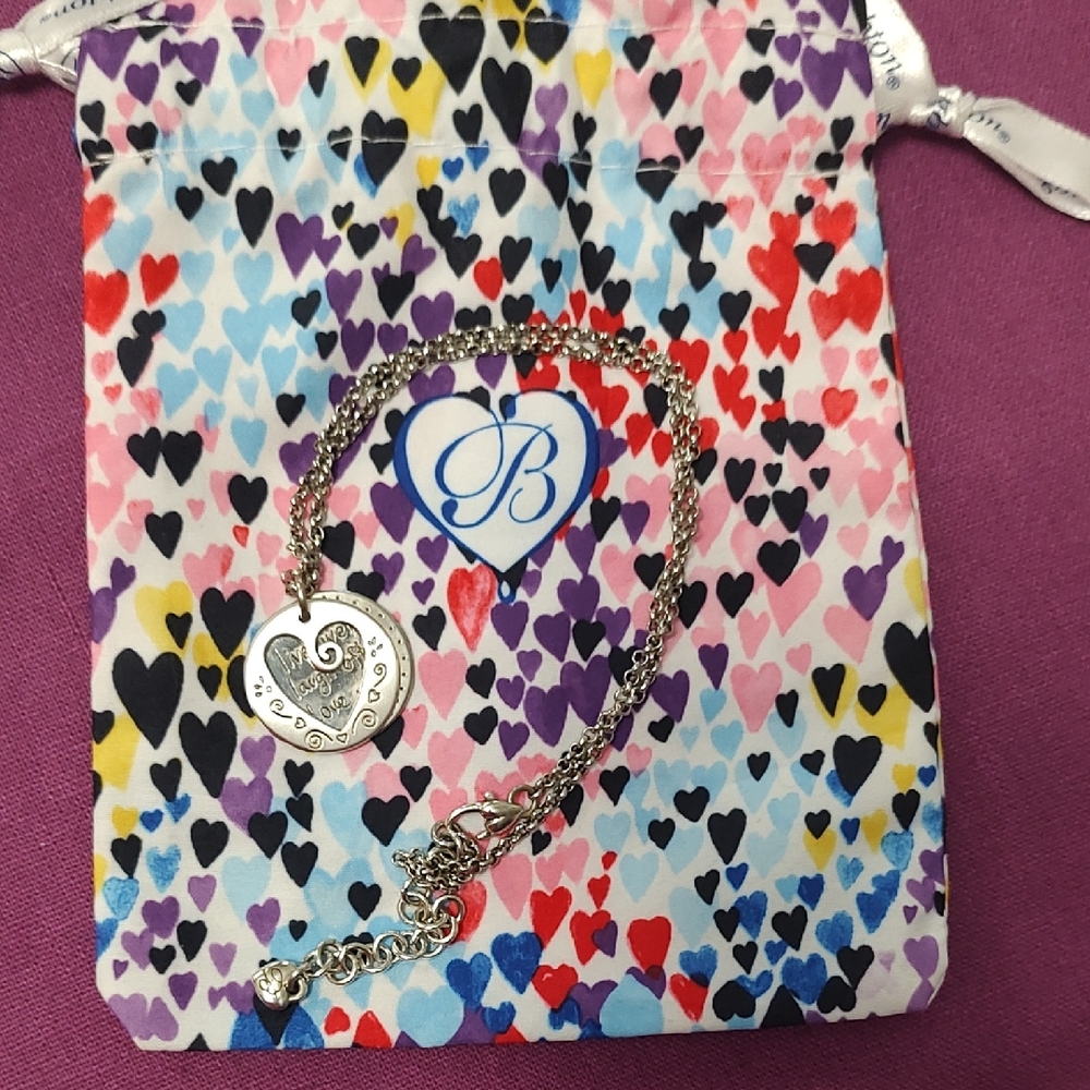 Brighton Silver Heart Necklace